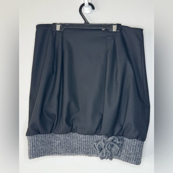 Cop Copine Mixed Material Floral Skirt – Size 38 (Fits Like 6) - Picture 1 of 8